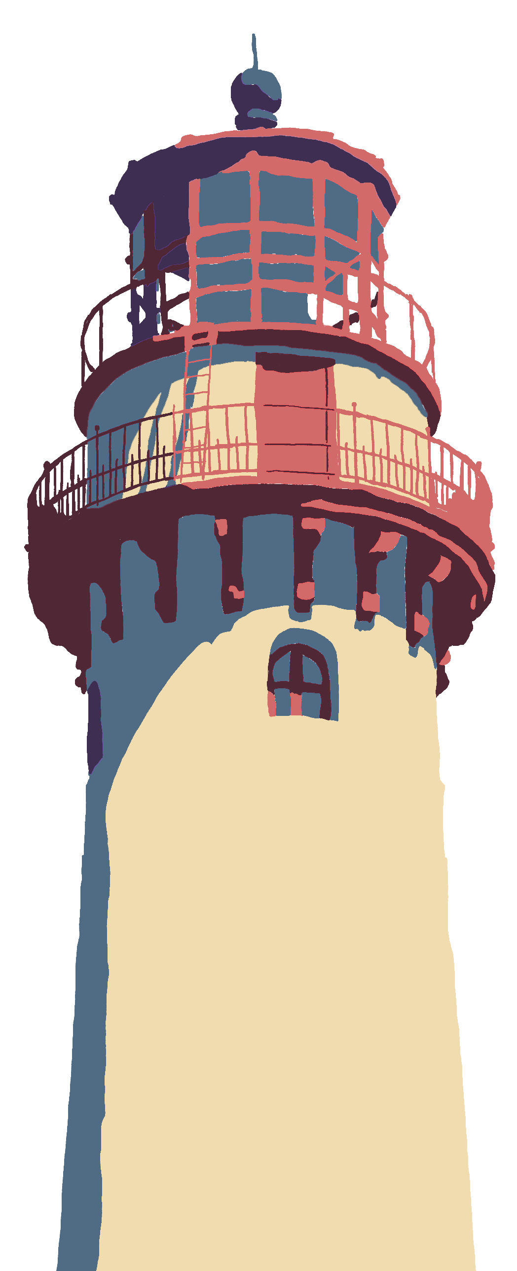 The Grosse Point lighthouse